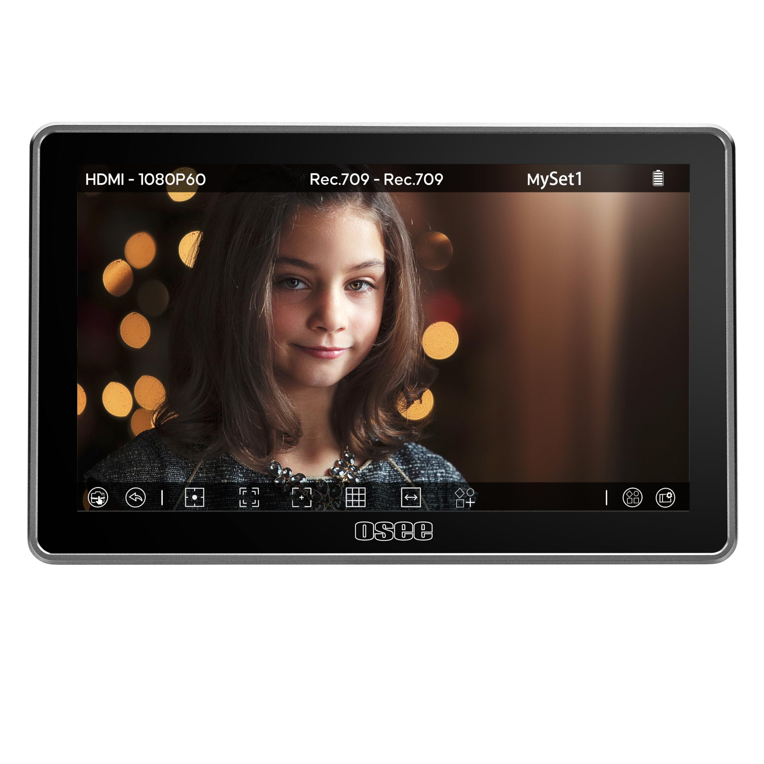 Osee G7 Pro DLSR Camera Monitor 4k 3000nits 7 Inch Touch Screen